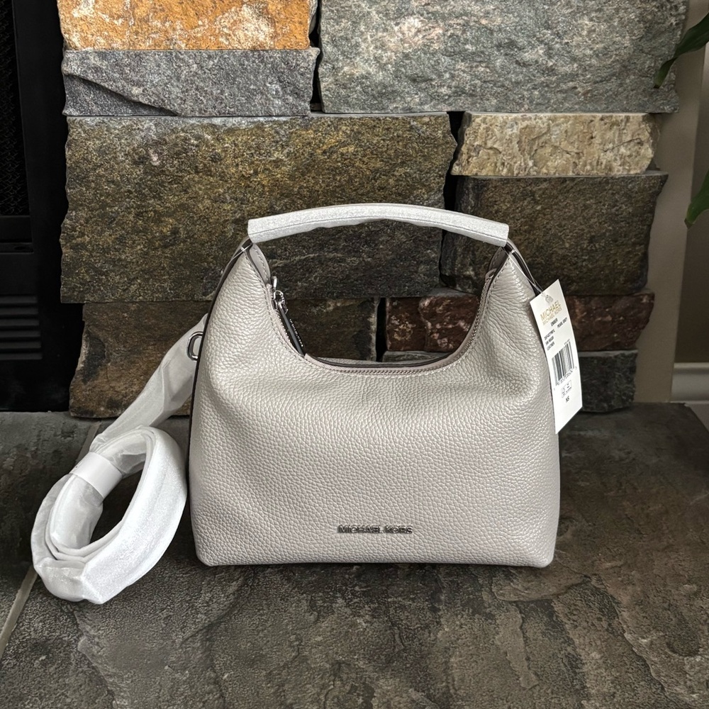 NWT Michael Kors Ember Small Leather Messenger Crossbody Bag